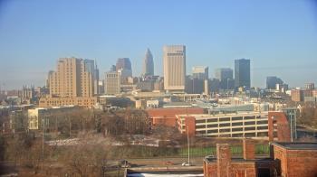 Weather camera view of WEWS-TV.