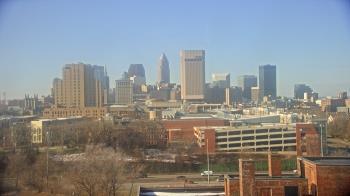 Weather camera view of WEWS-TV.