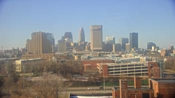 Weather camera view of WEWS-TV.