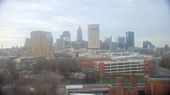 Weather camera view of WEWS-TV.