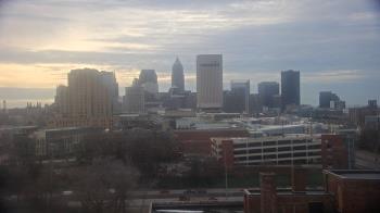 Weather camera view of WEWS-TV.