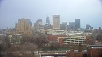 Weather camera view of WEWS-TV.