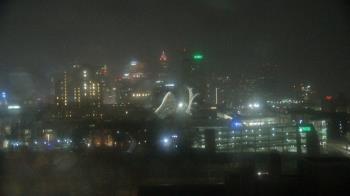 Weather camera view of WEWS-TV.