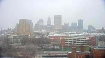 Weather camera view of WEWS-TV.