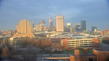 Weather camera view of WEWS-TV.