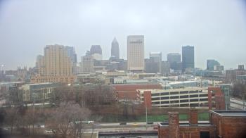 Weather camera view of WEWS-TV.