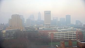 Weather camera view of WEWS-TV.