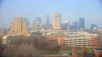 Weather camera view of WEWS-TV.