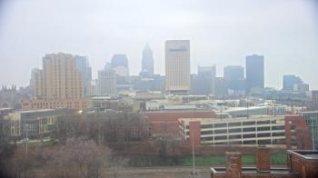 Weather camera view of WEWS-TV.