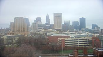 Weather camera view of WEWS-TV.