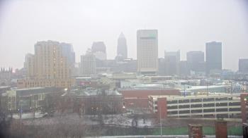 Weather camera view of WEWS-TV.