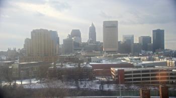 Weather camera view of WEWS-TV.