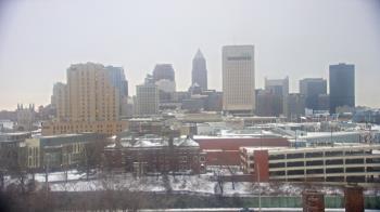 Weather camera view of WEWS-TV.