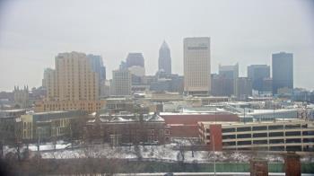 Weather camera view of WEWS-TV.