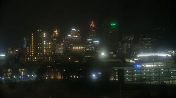 Weather camera view of WEWS-TV.