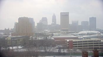 Weather camera view of WEWS-TV.