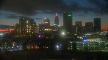 Weather camera view of WEWS-TV.