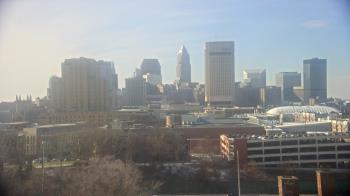 Weather camera view of WEWS-TV.