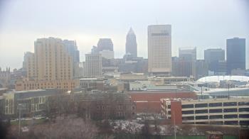 Weather camera view of WEWS-TV.
