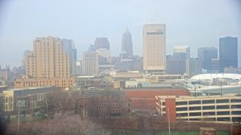 Weather camera view of WEWS-TV.