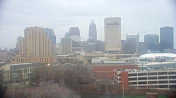 Weather camera view of WEWS-TV.