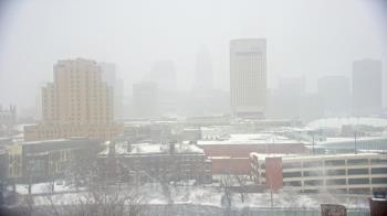 Weather camera view of WEWS-TV.