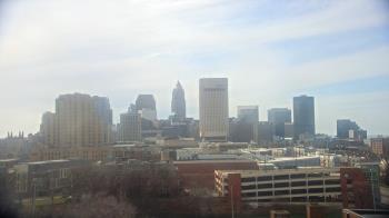 Weather camera view of WEWS-TV.