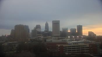 Weather camera view of WEWS-TV.