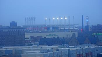 Weather camera view of WEWS-TV.