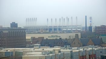 Weather camera view of WEWS-TV.