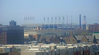 Weather camera view of WEWS-TV.