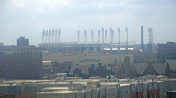 Weather camera view of WEWS-TV.