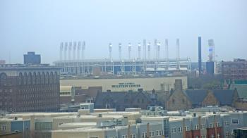 Weather camera view of WEWS-TV.