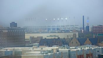 Weather camera view of WEWS-TV.