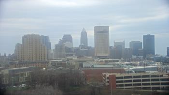 Weather camera view of WEWS-TV.