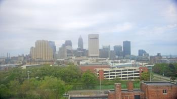 Weather camera view of WEWS-TV.