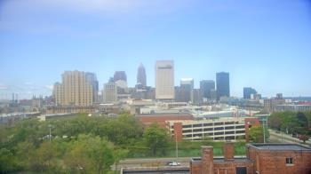 Weather camera view of WEWS-TV.