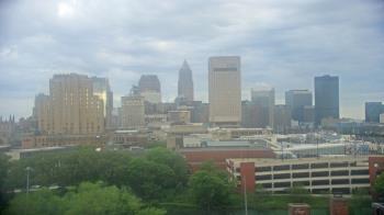 Weather camera view of WEWS-TV.