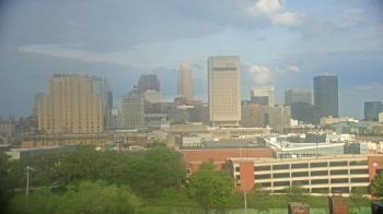 Weather camera view of WEWS-TV.