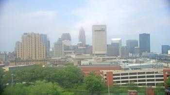 Weather camera view of WEWS-TV.