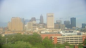 Weather camera view of WEWS-TV.