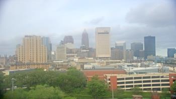 Weather camera view of WEWS-TV.