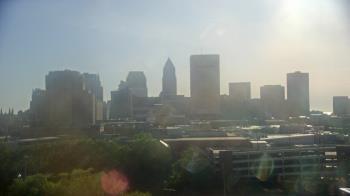 Weather camera view of WEWS-TV.