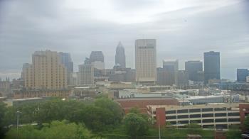 Weather camera view of WEWS-TV.