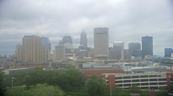 Weather camera view of WEWS-TV.