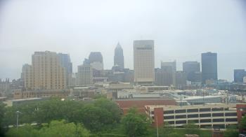 Weather camera view of WEWS-TV.