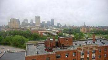Weather camera view of WEWS-TV.