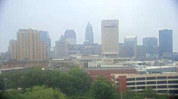 Weather camera view of WEWS-TV.