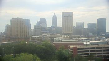 Weather camera view of WEWS-TV.