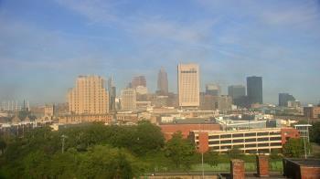Weather camera view of WEWS-TV.